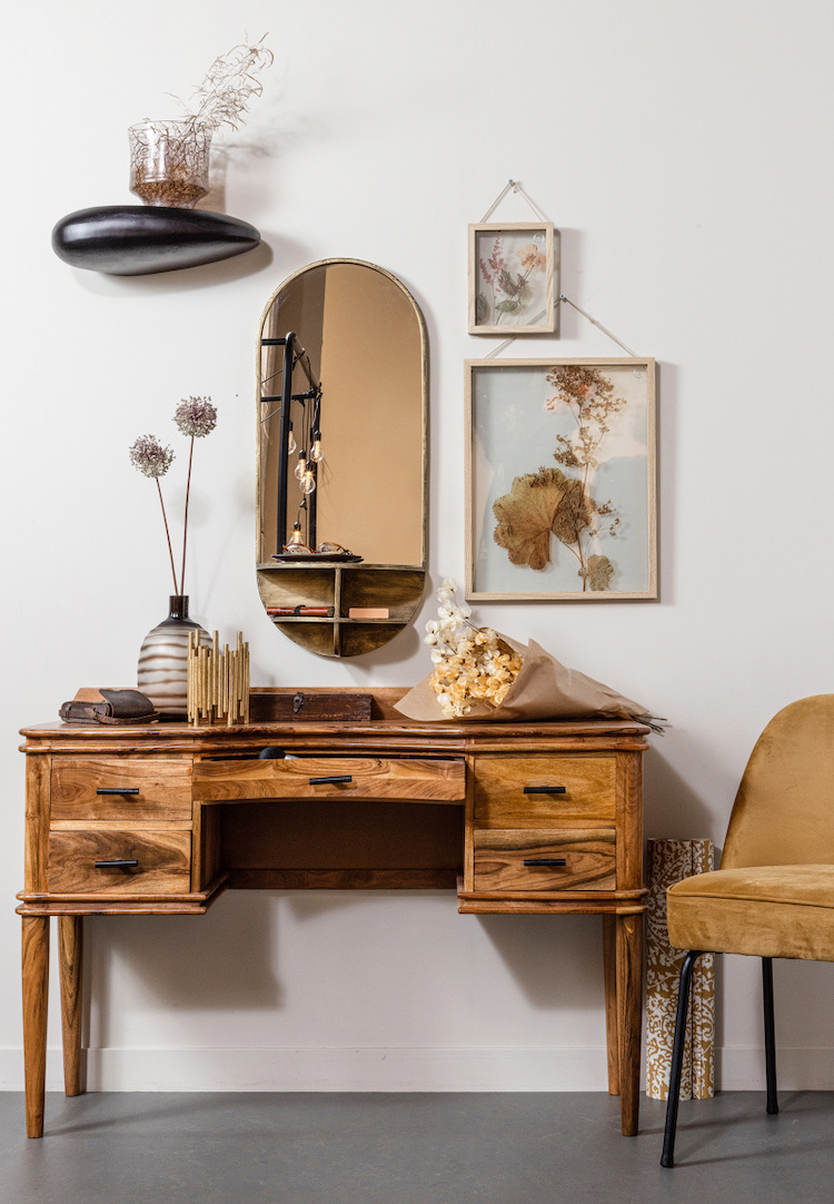 Dressing table store boho